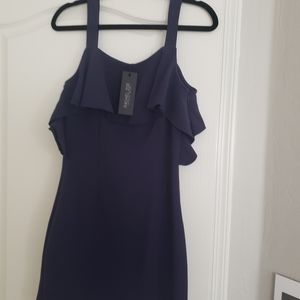 Navy Rachel Zoe dress